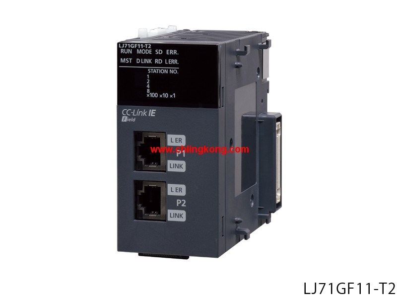 三菱CC-Link IE現(xiàn)場(chǎng)網(wǎng)絡(luò) 主站/本地站模塊LJ71GF11-T2-CM