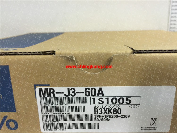 三菱通用脈沖接口型驅(qū)動(dòng)器MR-J3-60A